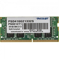     16GB PC17000 DDR4 SO PSD416G21332S PATRIOT