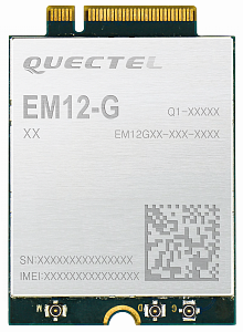  4G LTE/3G Quectel EM12-G Cat.12  3-   600 Mbit/s (M.2 )