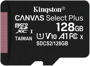   microSDXC UHS-I U1 KINGSTON Canvas Select Plus  128 