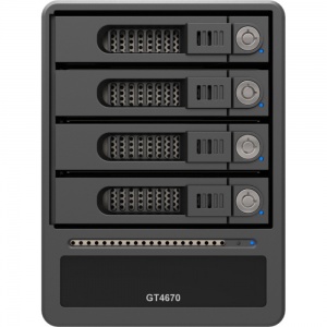 RAIDON GT4670-TB - ������� 4-� �������� DAS RAID-���������� � ����������� Thunderbolt 2.