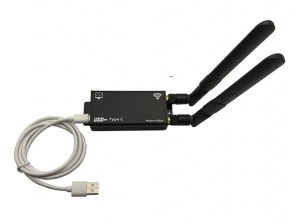 Адаптер USB-BOX для модуля 4G/LTE M.2 MGFF на USB Type C 3.0 с SIM слотом и мощными антеннами Адаптер USB-BOX для модуля 4G/LTE M.2 MGFF на USB Type C 3.0 с SIM слотом и мощными антеннами