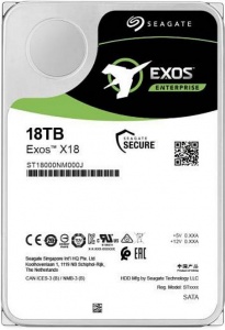 HDD 18.0 Тб Seagate ST18000NM000J - EXOS X18 256mb HDD 18.0 Тб Seagate ST18000NM000J - EXOS X18 256mb