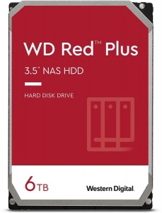 HDD 6.0 Tb Western Digital WD60EFPX - WD RED PLUS HDD 6.0 Tb Western Digital WD60EFPX - WD RED PLUS