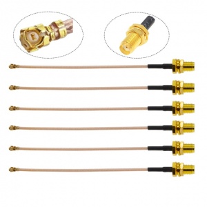 ������ ������� IPEX U.fl Female - SMA Female �������������� ������ RG178 (SMA F to IPEX-1) 15 ��