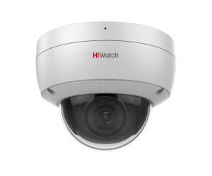 Уличная купольная IP-камера HiWatch IPC-D020(C) (2.8мм) POE 2MP с подсветкой до 30м и микрофоном Уличная купольная IP-камера HiWatch IPC-D020(C) (2.8мм) POE 2MP с подсветкой до 30м и микрофоном