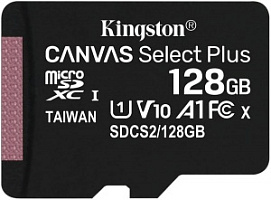 ����� ������ microSDXC UHS-I U1 KINGSTON Canvas Select Plus �� 128 ��