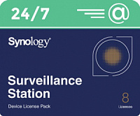 Лицензия Synology для 8 IP-камер (Device License Pack 8) 