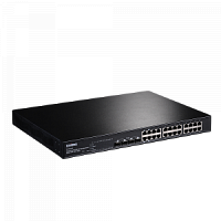 EDIMAX ES-5824PG - Гигабитный 24 портовый PoE+ Web Smart коммутатор с 4 SFP портами