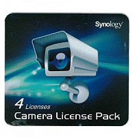 Лицензия Synology для 4 IP-камер (Device License Pack 4)