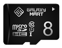 ����� ������ microSDHC Galaxy Mart (GMMSDU1-08G)