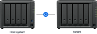 ������ ���������� Synology DX525